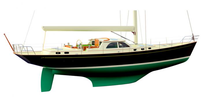 shallow draft sailing yachts