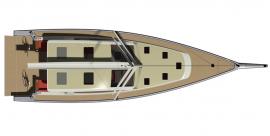 Surfari 53 Deck Plan